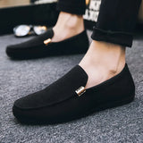 Yeknu  Men High Quality Loafers Men Casual Shoes Moccasins Slip On Men's Flats Fashion Men Shoes Male Driving Shoes Big Size 45