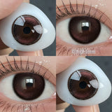 Yeknu  1 Pair Pink Series Contact Lenses for Eyes Beauty Pupils Makeup Eye Lenses for Myopia Natural Color Lenses Blue Lenses