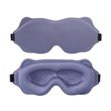 Yeknu  Sleep Eye Mask Weighted for Side Sleeper Men Women 3D Contoured Sleeping Mask No Eye Pressure 100% Blockout Soft Comfortable Eye