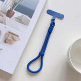 Yeknu  Adjustable Lanyard Hanging Rope Hand Wrist Strap for Mobile Cell Phone Universal Short Keychain Colorful Security Wristband