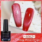 Yeknu  Transparent Cat Eye Gel Nail Polish 10ml UV Nail Art Semi Permanent Lakiery Hybrydowe Magnet SPAR Lacquer Gel Vernis Soak