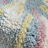 Yeknu  Tufting Butterfly Bathroom Mat Living Room Carpet Bathmat Bedside Rug Soft Bedroom Floor Pad Aesthetic Home Decor 60x60cm