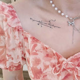 Yeknu  Whale, lasting 1-2 weeks waterproof, temporary tattoo stickers, realistic semi-permanent fake tattoos for the back