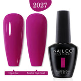 Yeknu  10ml Pearl Shell Color UV Gel Nail Polish Semi Permanent Golden Nail Art Gel Varnish Hybrid Nail Gel Polish Manicure Base