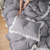 Yeknu  INS Style Pillowcases, Soft Pillow Covers for Home & Student Dorm, Large & Small Sizes, All-Match Universal Design