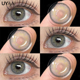 Yeknu  1 Pair Color Contact Lenses Makeup Blue Pupils Natural Brown Lenses High Quality Green Color Eye Lens Cosmetic Colorcon