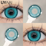 Yeknu  Color Contact Lenses for Eyes Korean Lens Blue Color Lens Brown Big Eye Contacts Lenses Pink Lenses Purple Lenses