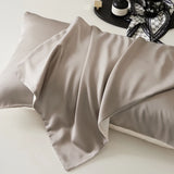 Yeknu  1/2Pcs Pillowcases 100% Bamboo Fiber Cooling Anti-bacterial Solid Color Hotel Home Summer Envelope Style Pillow Covers 48x74cm