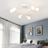 Yeknu Nordic Minimalist Pendant Light Ceiling Lamp LED Chandelier Suitable for Bedrooms Living Rooms Black Gold Lighting Decoration