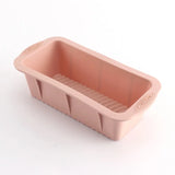 Yeknu  1PC 10 Inch Rectangular Non-stick Silicone Toast Baking Pan Baking Cake Mold Silicone Tray Food Production Kitchen Tools