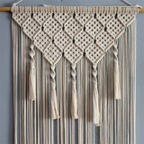 Yeknu Bohemia Tassel Pendant Handamde Macrame Curtain Tapestry Woven  Window Door Curtain Tapestry Bedsize Wall Hangig Tapetry