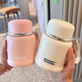Yeknu  620ml Fashion Stainless Steel 316 Braised Flask Portable Thermal Lunch Box Stew Beaker Adult Students Vacuum Flask Travel Tumble