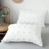 Yeknu Crafts Furball King Size Bedding Set Queen Size Double Duvet Cover Set 200x200 High Quality Tufted Quilt Cover and Pillow Cases