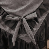 Yeknu  Comfotable Princess Bedding Sets Luxury Bed Skirt Sheet Pillowcase Cute Girl Duvet Cover 4 Pcs Bedding Set Bedroom Decoration