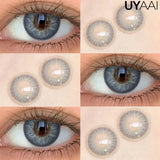 Yeknu  Color Contact Lenses Beauty Blue Lens Makeup Colorcon Fashion Natural Black Eyes Lens Natural Brown Lenses Fashion Lens