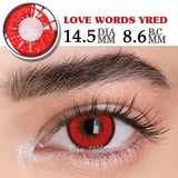 Yeknu  Halloween Lenses Cosplay Contact Lenses Halloween Color Contact Lenses for Eyes Anime Lenses Anime Accessories