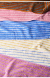 Yeknu  Fashion Striped Cotton Towel Soft Absorbent Adult BathTowel Face Towel Household Towels Luxurious Hotel Bath Supply Beach Towels