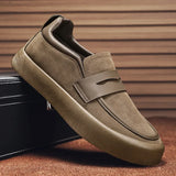 Yeknu  Men Casual Luxury Loafers Summer New Slip on Breathable Moccasins Fashion Breathable Male Driving Single Shoes