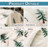 Yeknu  Fuzzy Faux Fur Throw Blanket Rabbit Fur Plush Blanket Reversible Shaggy Blanket Fluffy Plush Comfy Microfiber Fleece Blankets