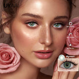 Yeknu  NEW Colored Contact Lenses Natual Pupils Gray Contacts Lenses Green Pupils Women Makeup Blue Pupils Cosmetic Black Lenses