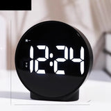 Yeknu  1PC Desktop LED Electronic Clock New Clock Desktop Alarm Clock Student Special Digital Display Smart