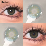 Yeknu  Color Contact Lenses Black Lens For Eye Cosmetic Woman accesories Blue Eyes Contact Makeup Beauty Colorcon Water Light