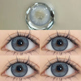 Yeknu  2pcs/Pair Myopia Natural Korean Lens Color Contact Lenses Blue Contact Lens Green Pupil Beauty Eyes Lenses Makeup New