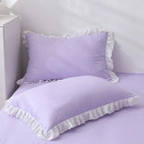Yeknu  INS Style Pillowcases, Soft Pillow Covers for Home & Student Dorm, Large & Small Sizes, All-Match Universal Design
