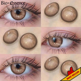 Yeknu  1 Pair Colored Contact Lenses With Prescription Myopia Lenses Brown Contact Lenses High Quality Natural Lenses