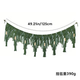 Yeknu  Macrame Wall Hanging Tapestry Hand Woven Macrame Tapestry Boho Decor Modern Boho Tapestry Wall Decor Macrame Banner Garland