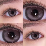 Yeknu  2pcs Cyberpunk Blue Contact Lenses for Eyes Fashion Color Pupils Beauty Eye Color lenses Natural Gray Lens Myopia Lenses
