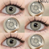 Yeknu  Color Contact Lenses Beauty Blue Lens Makeup Colorcon Fashion Natural Black Eyes Lens Natural Brown Lenses Fashion Lens