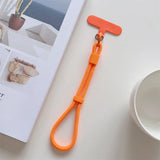 Yeknu  Adjustable Lanyard Hanging Rope Hand Wrist Strap for Mobile Cell Phone Universal Short Keychain Colorful Security Wristband