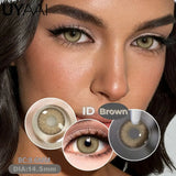 Yeknu  Contact Lenses Beauty Color Contact Blue Eye Color Lenses Natual Black Lenses Woman Accesories Natural Contact Lenses