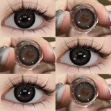 Yeknu  Contact Lens Makeup Red Lens Cosplay Colored Pupils Cosmetics Natual Black Lens Woman Pink Pupils Color Contacts Blue lens