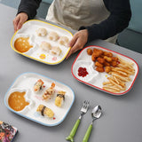 Yeknu  Ceramic Lace Dumpling Dinner Plate, Children Snacks Dessert Afternoon Tea Tableware, Desktop Decorations, Home Goods Plates, 1Pc