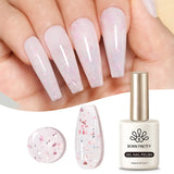 Yeknu  15ml Aurora Glitter Gel Nail Polish Iridescent Pearl Shimmer Effect Soak Off UV LED Manicure Varnishes