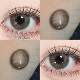 Yeknu  2pcs Blue Bow Brown Bow Contact Lenses For Makeup Eyes Naturl Eye Color Lenses Beauty Cosmetics Pupils Gray Brown Lenses