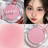 Yeknu  monochrome blush whitening matte cosmetics vitality girl nude makeup natural smudge monochrome blush plate