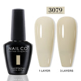 Yeknu  10ml Pearl Shell Color UV Gel Nail Polish Semi Permanent Golden Nail Art Gel Varnish Hybrid Nail Gel Polish Manicure Base
