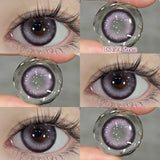 Yeknu  New Green Contact Lenses Beauty Eye lenses Myopia Color Contact Lenses for Eyes Natural Color Pupils Blue Lens 2pcs/pair