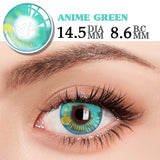 Yeknu  2Pcs/Pair Cosplay Contact Lenses Multicolored Contact Lenses Anime Accessories Anime Lenses Halloween Makeup Eye Contact