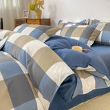 Yeknu  Autumn and winter new skin-friendly washable bedding four-piece dormitory student dormitory three-piece comfortable