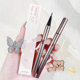 Yeknu  Bear Liquid Eyeliner Gel Pen Waterproof Non-Smudging Novice Beginner Female Extra Fine Eyeliner