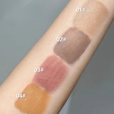 Yeknu  Light Golden Brown Dyeing Eyebrow Cream Long Lasting Waterproof Quick-dry Pink Liquid Dyeing Eyebrow Enhancers Makeup Cosmetics