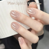 Yeknu  10ml Cat Magnetic Gel Polish High Transparency Moonlight White Effect Long-Lasting Salon Soak Off UV LED Manicure