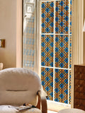 Yeknu  Funlife Summer Light Floral Cluster Glass Film Removable Decorative Window Sticker for Bedroom Living Room Office PVC Material