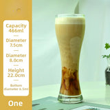 Yeknu  Large Capaci Fruit Juice Glass Beer Cup Non-Leaded Creative ape 6ml Personalized Bar Dining Restaurant Drinking Glass