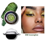 Yeknu  1pcs Planet Highlighter Powder Shiny Gradient High-gloss Powder Face Contour Brightening Long Lasting Highlight Glitter Makeup