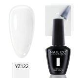 Yeknu  15ml Gel Nail Polish Semipermanente Varnishes Lacquer Esmalte Black White Color UV Lakiery Hybrydowe Vernis Gellak Polish